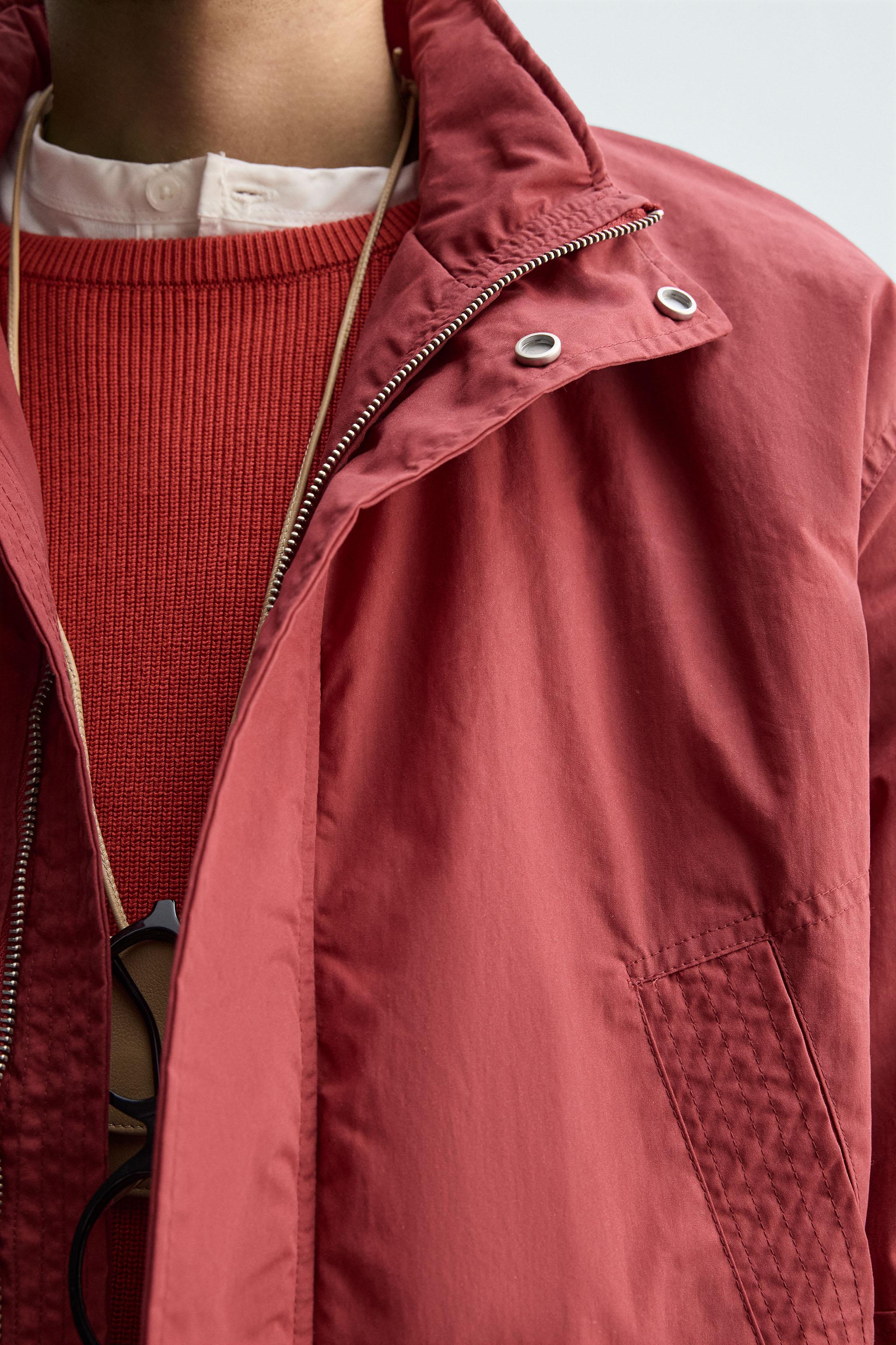 WAXED FINISH PADDED JACKET